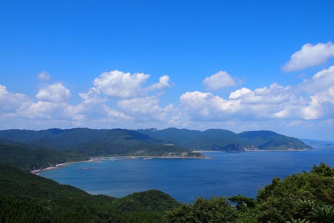 都井岬灯台からの眺望