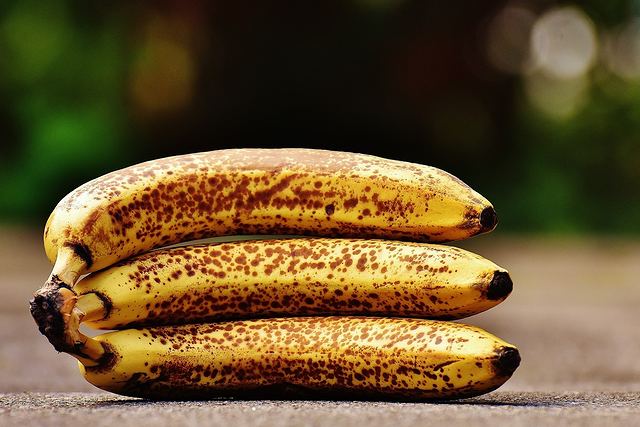 バナナのシュガースポットは完熟の証拠
