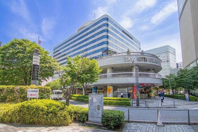 東京都内のアンテナショップで中心となっている東京交通会館