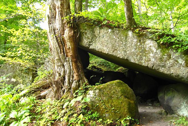 石ヶ戸（いしげど）は石でできた小屋のこと