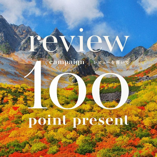 ノースフェイス商品のレビュー投稿によるポイント付与は通常50ピントだがキャンペーンで2倍の100ポイントを付与することも
