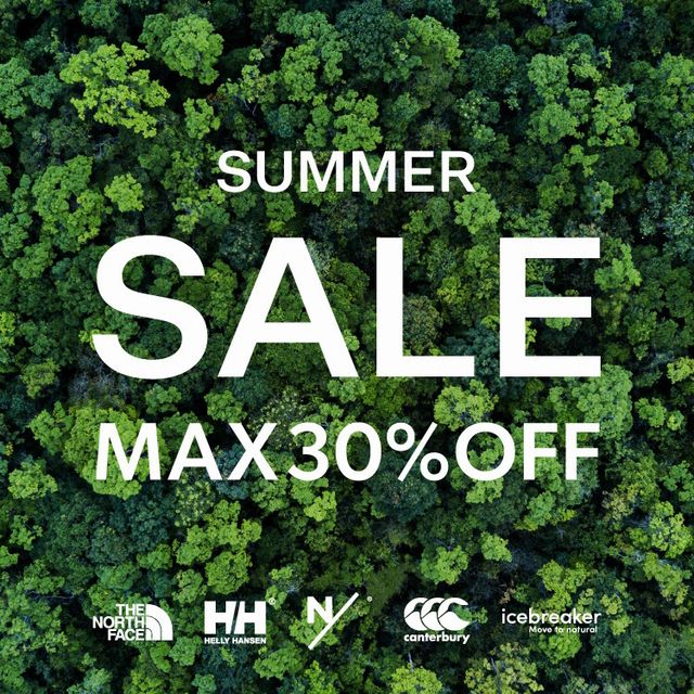 ノースフェイスの春夏商品が安くなるサマーセールは6月下旬よりスタート