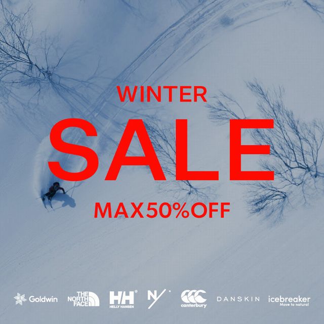 ノースフェイスの秋冬商品が安くなるウィンターセールは12月上旬よりスタート